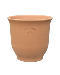 Flower pot, ALPHA, ceramic, terracotta, Ø20 xH21 cm