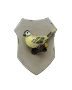 Decorative hanging décor, BIRD, ceramic, assorted, 14x6xH18 cm