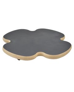 Transportues vazo lulesh, mdf, antrasit, Ø33 cm, 100 kg