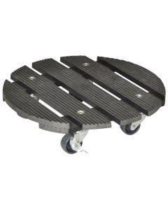 Transportues vazo lulesh, wpc, antrasit, Ø29 cm, 100 kg