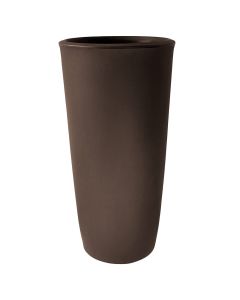 Vazo lulesh, rrethore, plastike, bronzi, Ø40 xH80 cm, 28 lt
