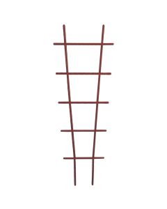 Ladder, for flowers, wall-mounted, Drab, plastic, brown, 20x67 cm