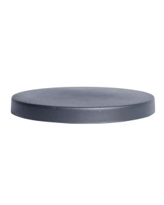 Transportues, rrethore, plastike, antrasit, Ø39 xH4.5 cm