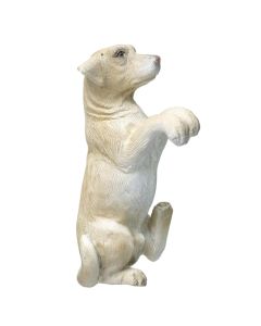 Garden decration, Labrador, polystone, cream, 9 cm