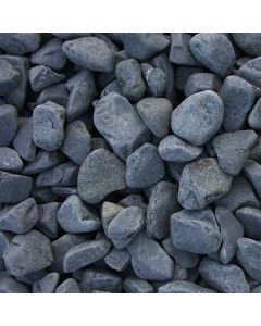 Decoration stone, marble, black, 1-3 cm, 20 kg
