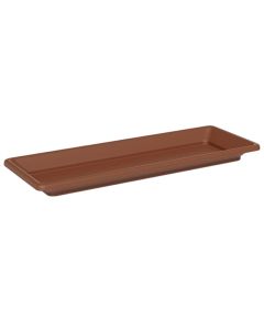 Flower pot saucer, Nara, plastic, terracotta, 80 cm