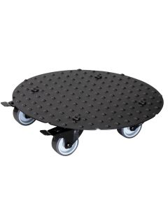 Transportues vazo lulesh, Alaska, alumin, e zezë, Ø30 cm, 150 kg