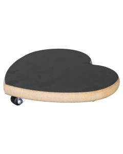 Transportues vazo lulesh, GH0277, Mdf, e zezë, Ø20 cm, 50 kg