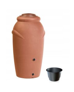 Depozitë uji, Aqua Can, plastike, terrakotë, 59.6xH118.3 cm, 210 lt