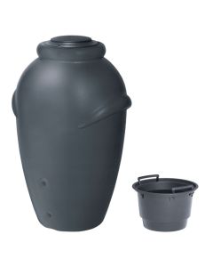 Depozitë uji, Aqua Can, plastike, antrasit, 80xH120 cm, 360 lt