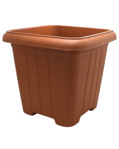 Flower pot, Antik, plastic, terracotta, 44.5x44.5xH41 cm