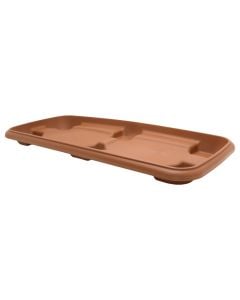 Flower pot saucer, Antik, plastic, terracotta, 70.5x30.5xH5.3 cm