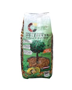 Wood chips, Happy Garden, orange, 50 lt