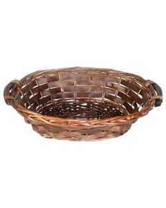 Shportë me thurje, DVF, thupër, kafe, 41-36x31xH11 cm