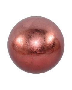 Sfere dekorative, PINK GOLD, qeramike, rozë, Ø10 xH10 cm