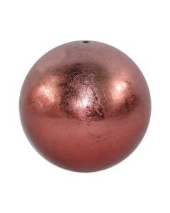 Sfere dekorative, PINK GOLD, qeramike, rozë, Ø8 xH8 cm