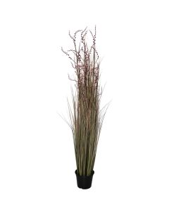 Lule artificiale në vazo plastike, GRASS PEPPER, plastike, jeshile, H150 cm