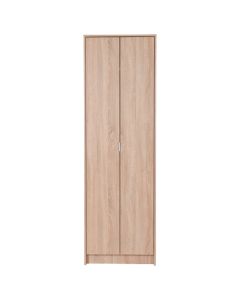Shoe cabinet, NEO, melamine, oak, 60x33xH191.5 cm