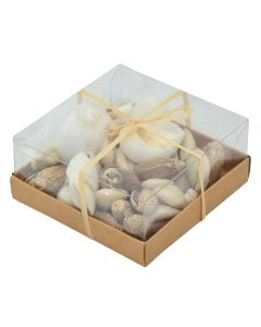 Guackë dekorative, kafe, 100gr
