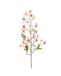 Lule artificiale, DOGWOOD, pvc, rozë, 83 cm