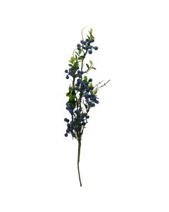 Lule artificiale, plastike, blu/jeshile, H60 cm