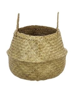 Shportë me thurje, kashtë, natyrale, 40 cm