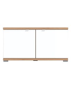 Hall unit cabinet, Tenerife, melamine, artisan oak/white, 86.5x40xH45.5 cm