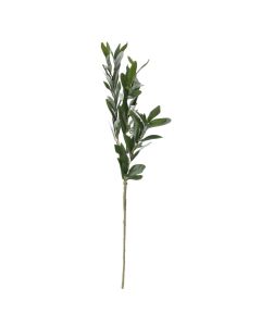 Degë artificiale, Olive, plastike, jeshile, 75.5 cm