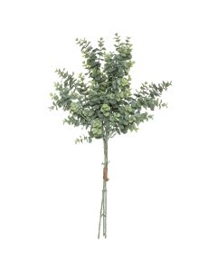 Lule artificiale, Eucalyptus, plastike, jeshile, 64 cm