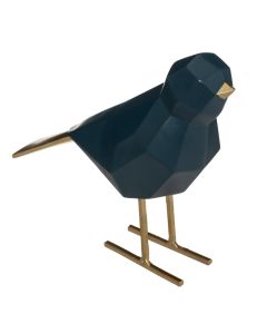 Objekt dekorues, Bird, rezinë, jeshile, 16 cm