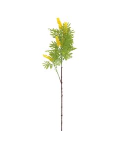 Lule artificiale, Mimose , plastike, shumngjyrësh, 82 cm