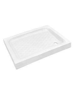 Porcelain shower tray.70x100xH9cm