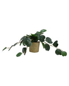 Lule artificiale, plastike, jeshile, Ø22xH25 cm