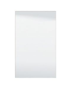 Mirror, Landes, melamine/glass, white, 51x2xH83 cm
