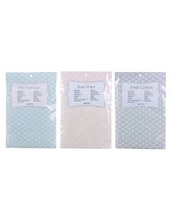 Scented hanger, set 3 pieces, assorted, 11.5x16 cm