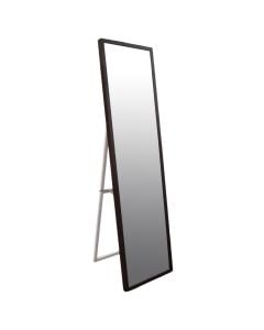 Static mirror ''Gantz'', glass, MDF, black, 45x2xH165 cm