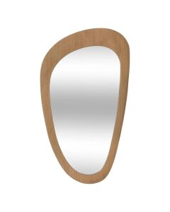 Decorative mirror, Sophie, mdf frame, brown, 40xH70 cm