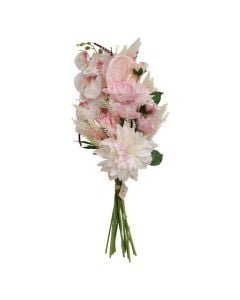 Artificial flower, Wild Romance, plastic, pink, 30x18xH60 cm
