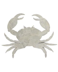 Dekorues deti, Crab, polirezinë, E bardhë, 30x24 cm