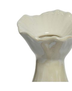 Vazo dekorative, Porcelan, Rozë, 8x8xH15.5 cm