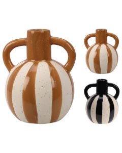 Decorative vase, ceramic, various, H15.5 x ø12.5 cm