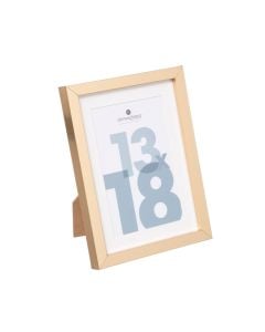Photo frame, Manu, mdf, natural, 13x18 cm