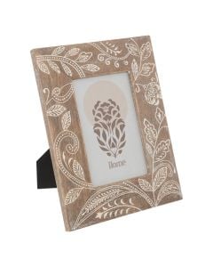 Photo frame, Bonie, mdf, brown, 10x15 cm