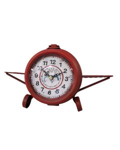 Orë tavoline, Plane, metal, e kuqe, 30x16xH12 cm