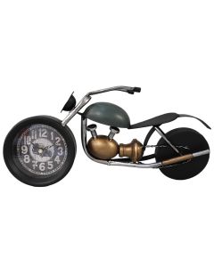 Orë tavoline, Harley , metal, e zezë/flori,  36x5xH17 cm