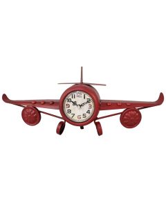Orë muri , Plane, metal, e kuqe, 42x9xH16 cm