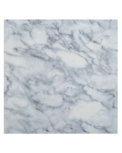 Decorative sticker set, marble effect, PVC/paper, white/black, 30x0.2xH30.5 cm