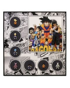 Pikturë e printuar ''Goku'', kornizë MDF, shumëngjyrëshe, 70 x 70 cm