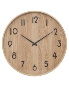 Orë muri, Ivana, mdf, kafe, Ø55 cm