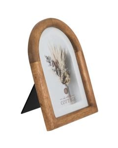 Photo frame, Felisa, mdf, brown, 15.5xH20.5 cm (photo: 13x18 cm )